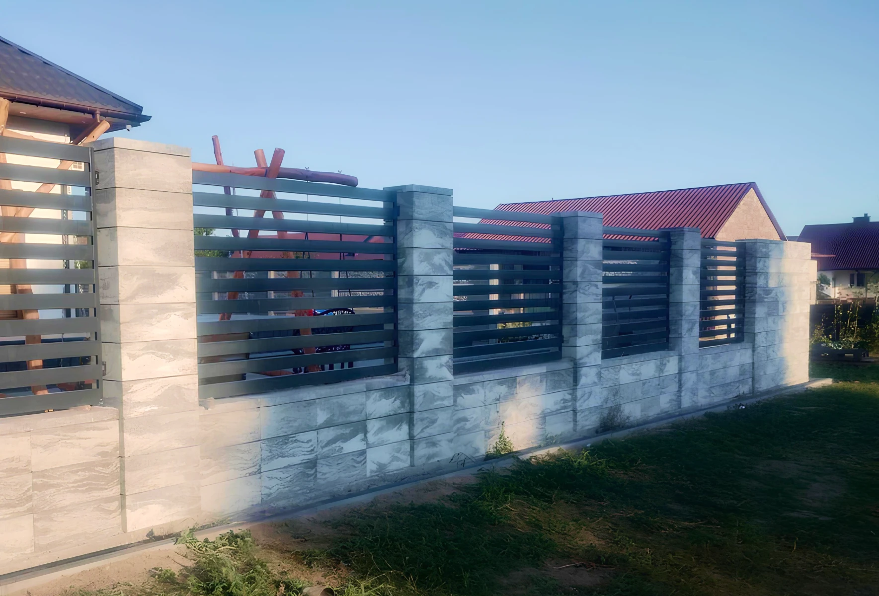 ogrodzenia z bloczka